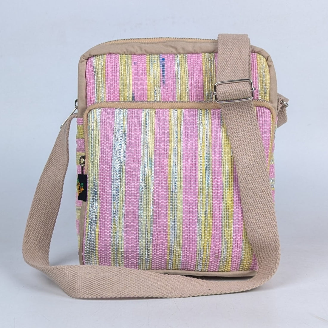 Upcycled Handcrafted Cross Body Sling (CBS1125-002) PS_W