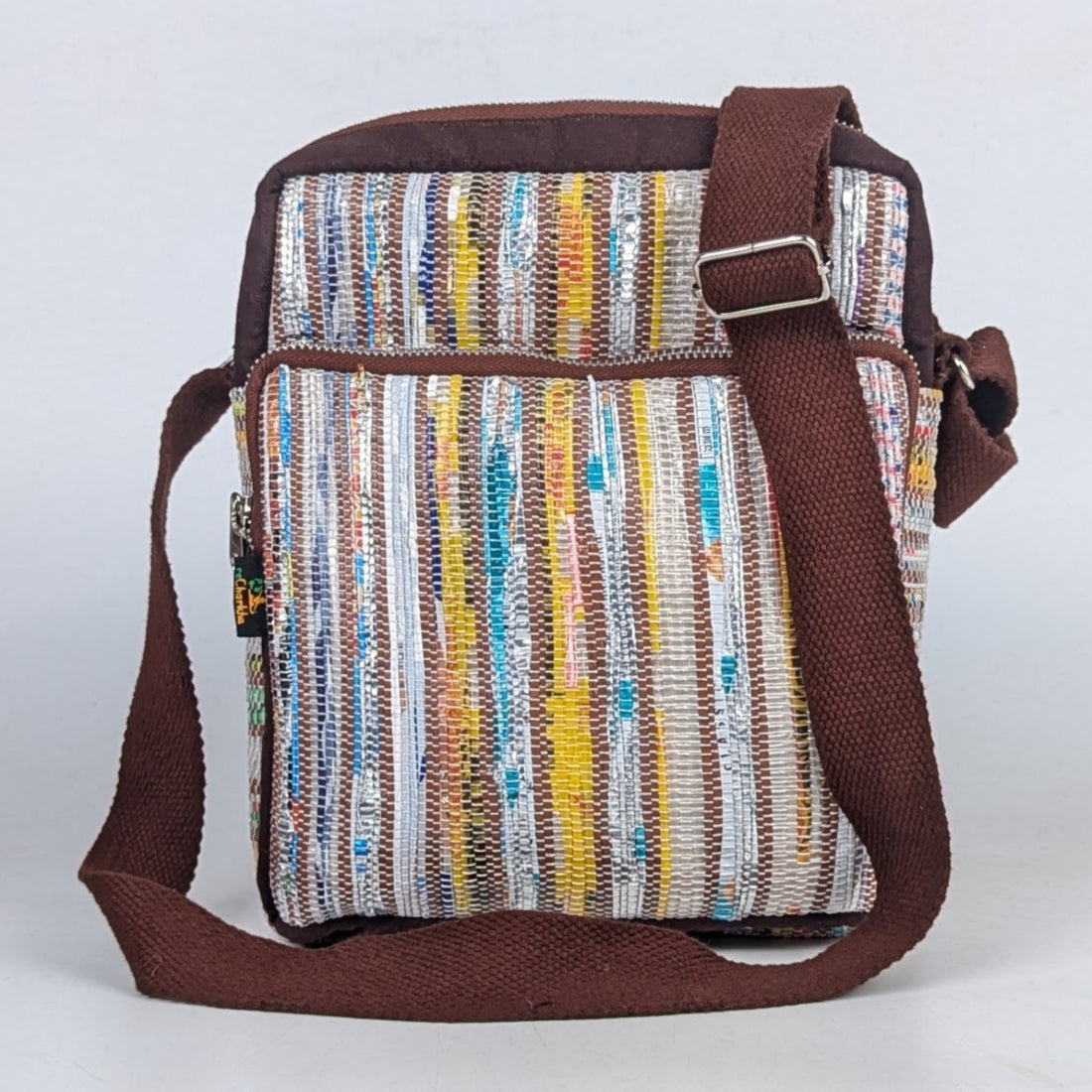 Upcycled Handcrafted Cross Body Sling (CBS1125-010) PS_W