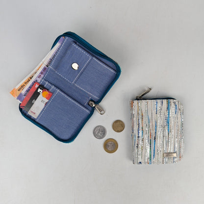 Upcycled Handwoven D Wallet (DW0725-013) PS_W