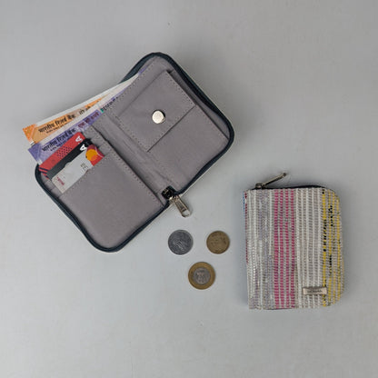 Upcycled Handwoven D Wallet (DW0725-015) PS_W