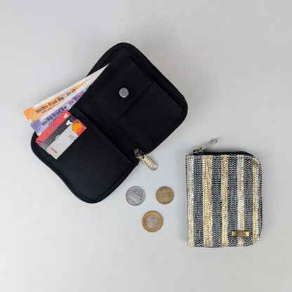 Upcycled Handwoven D Wallet (DW0725-006) PS_W