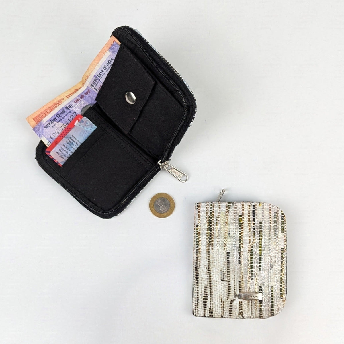 Upcycled Handcrafted D Wallet (DW0926-019)