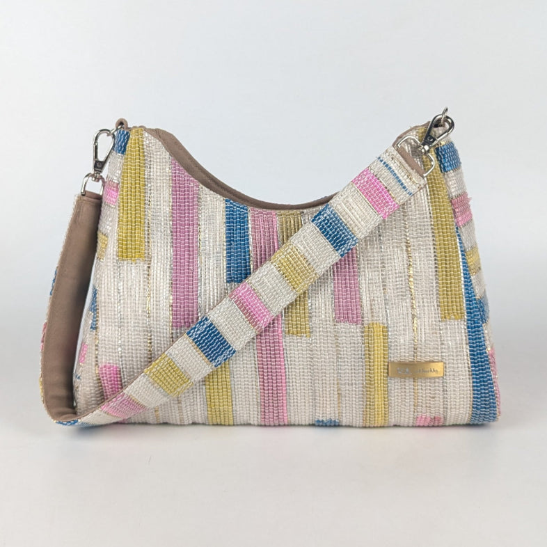 Upcycled Handcrafted Designer Baguette Bag (BTBD0425-002) PS_W