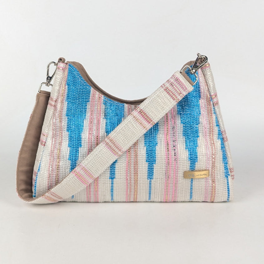 Upcycled Handcrafted Designer Baguette Bag (BTBD0425-009) PS_W