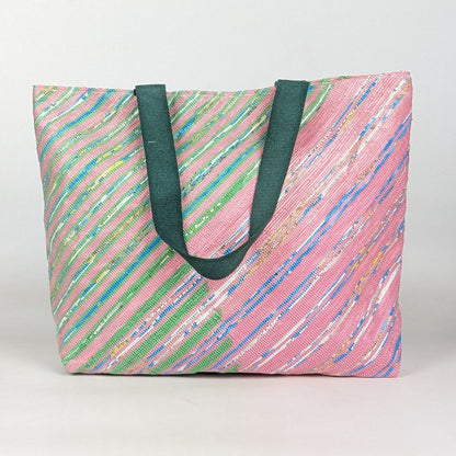 Upcycled Handcrafted Designer Beach Bag (BBD0226-005) PS_W