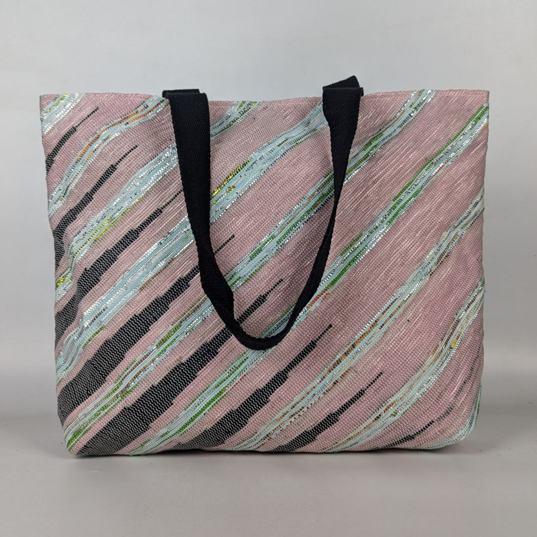 Upcycled Handcrafted Designer Beach Bag (BBD0825-003) PS_W