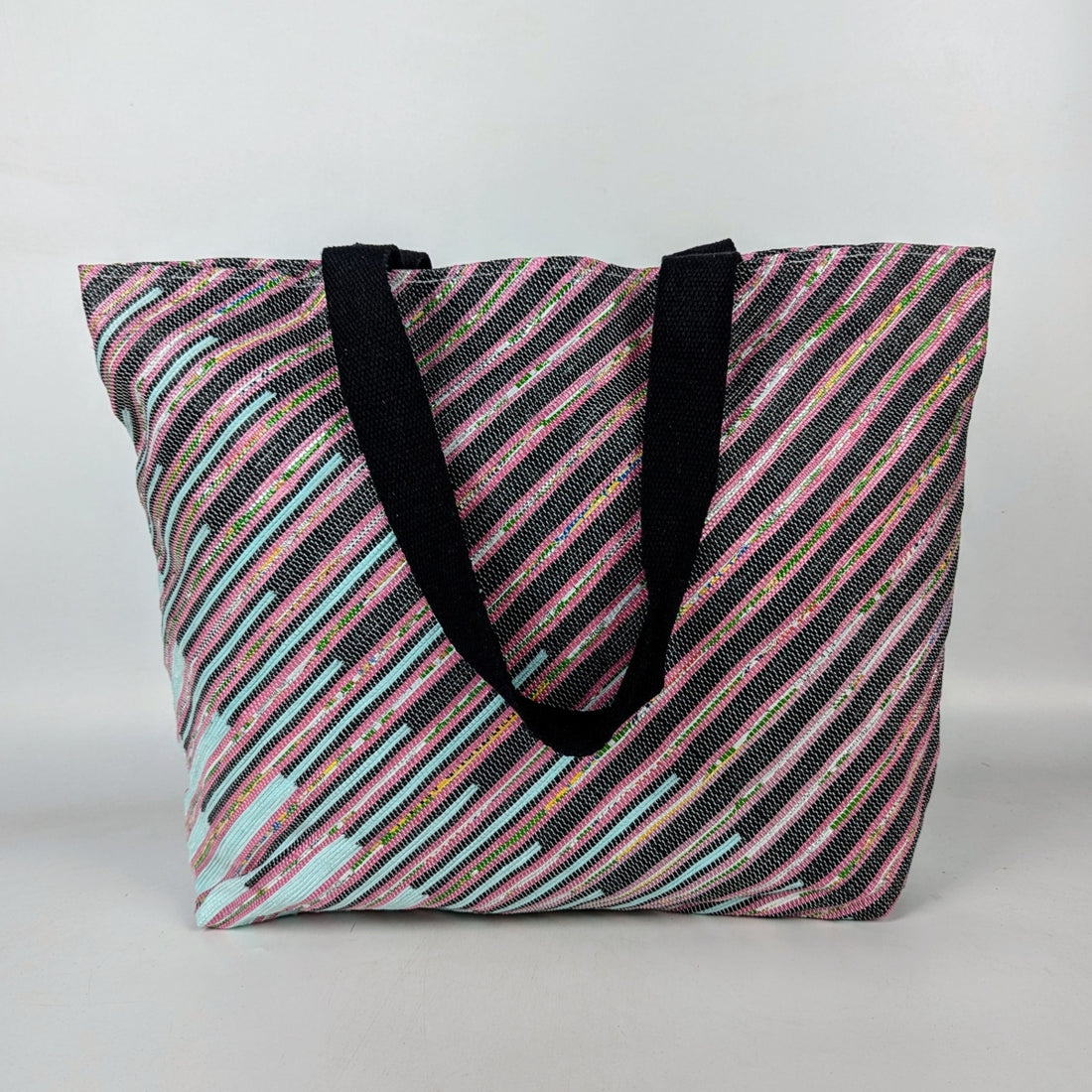Upcycled Handcrafted Designer Beach Bag (BBD0825-005) PS_W