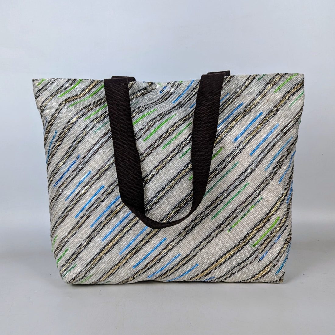 Upcycled Handcrafted Designer Beach Bag (BBD0825-006) PS_W