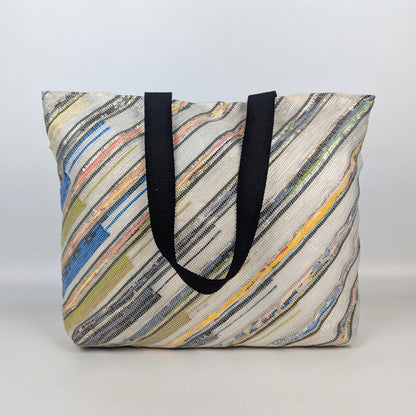 Upcycled Handcrafted Designer Beach Bag (BBD0825-007) PS_W