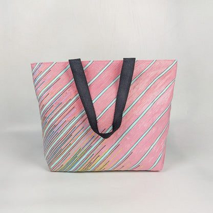Upcycled Handcrafted Designer Beach Bag (BBD0826-024)