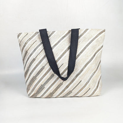 Upcycled Handcrafted Designer Beach Bag (BBD0826-025)