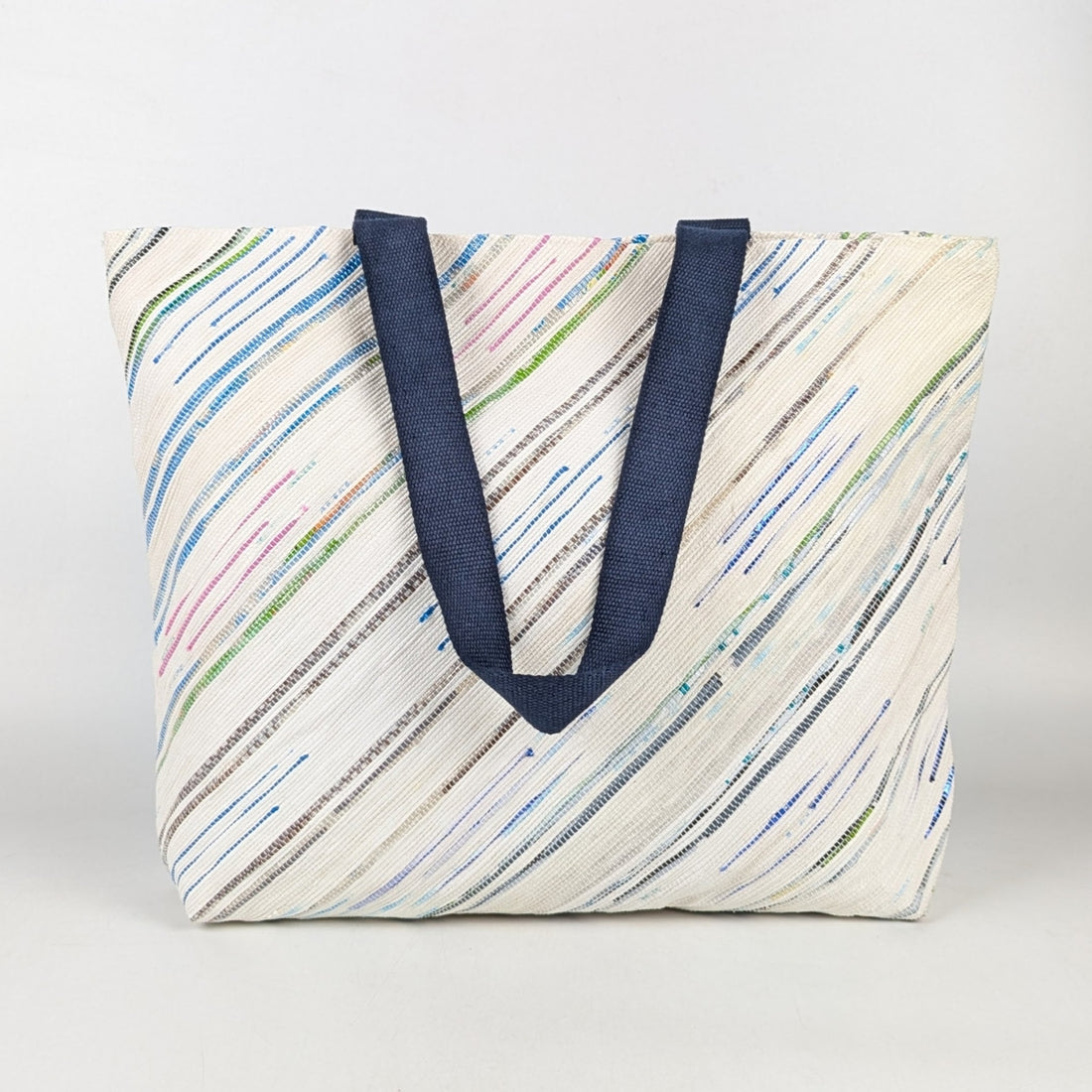 Upcycled Handcrafted Designer Beach Bag (BBD1025-005) PS_W