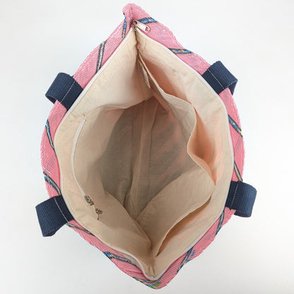 Upcycled Handcrafted Designer Beach Bag (BBD1225-005) PS_W