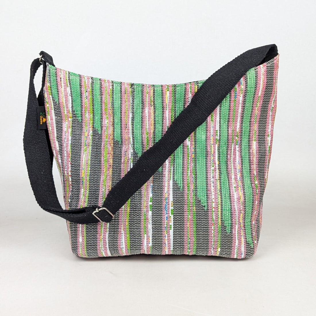 Upcycled Handcrafted Designer Eclipse Jhola Tote (EJD0326-001) PS_W