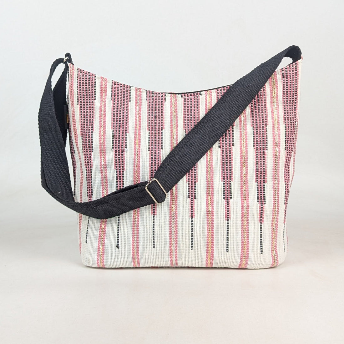 Upcycled Handcrafted Designer Eclipse Jhola Tote (EJD0526-009) PS_W
