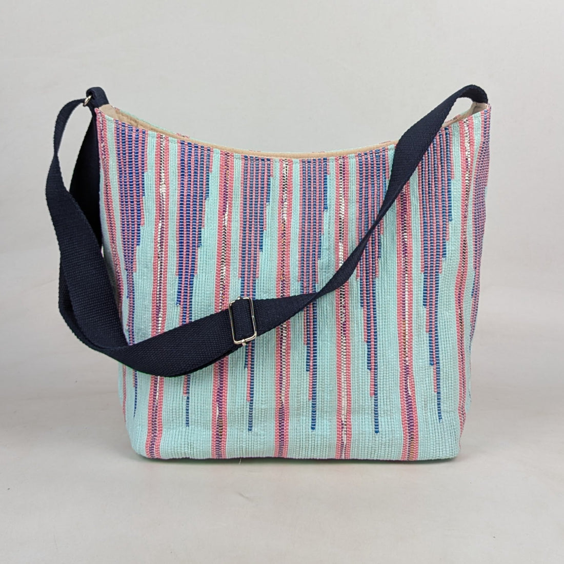 Upcycled Handcrafted Designer Eclipse Jhola Tote (EJD0626-005) PS_W 
