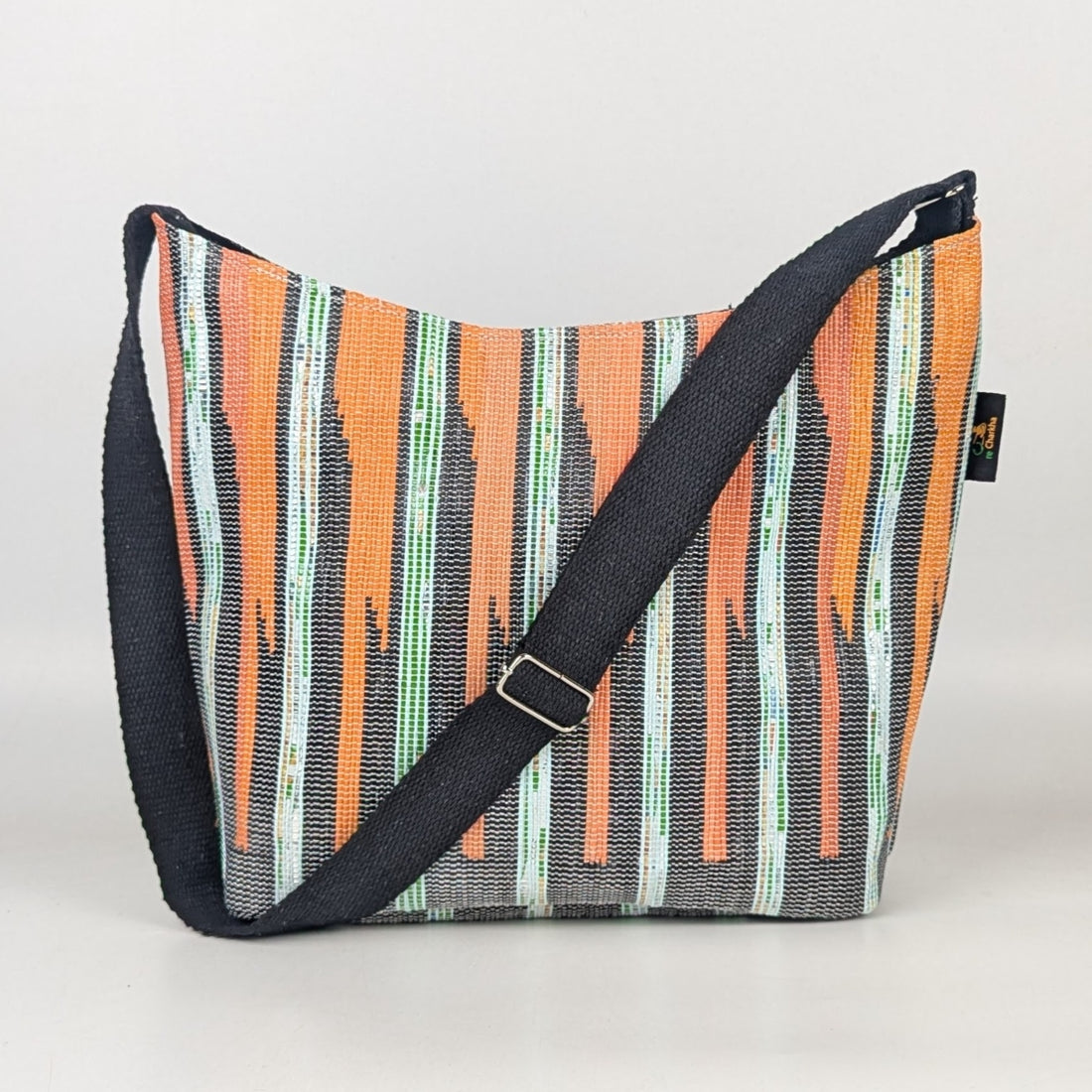 Upcycled Handcrafted Designer Eclipse Jhola Tote (EJD0825-005) PS_W