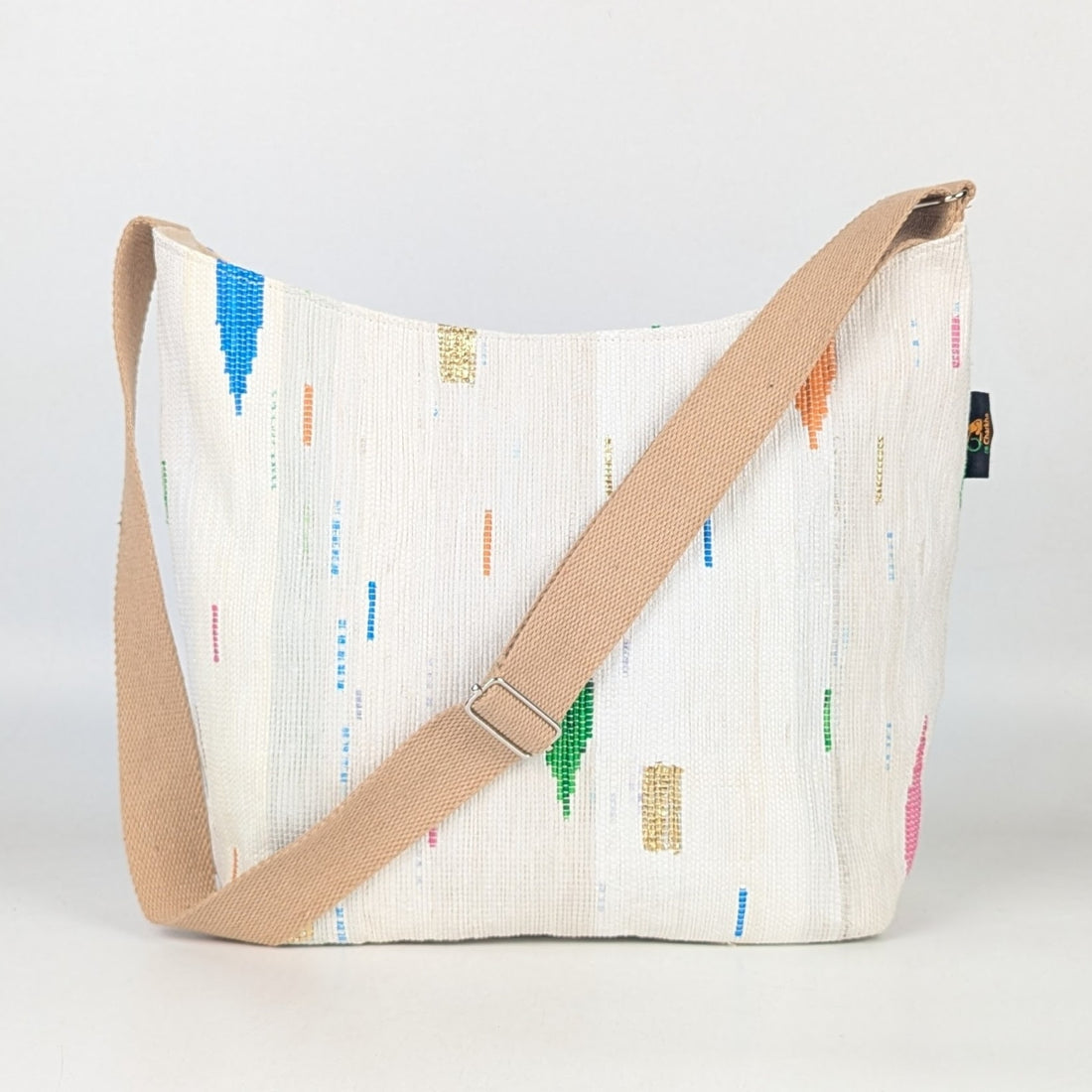 Upcycled Handcrafted Designer Eclipse Jhola Tote (EJD0825-006) PS_W