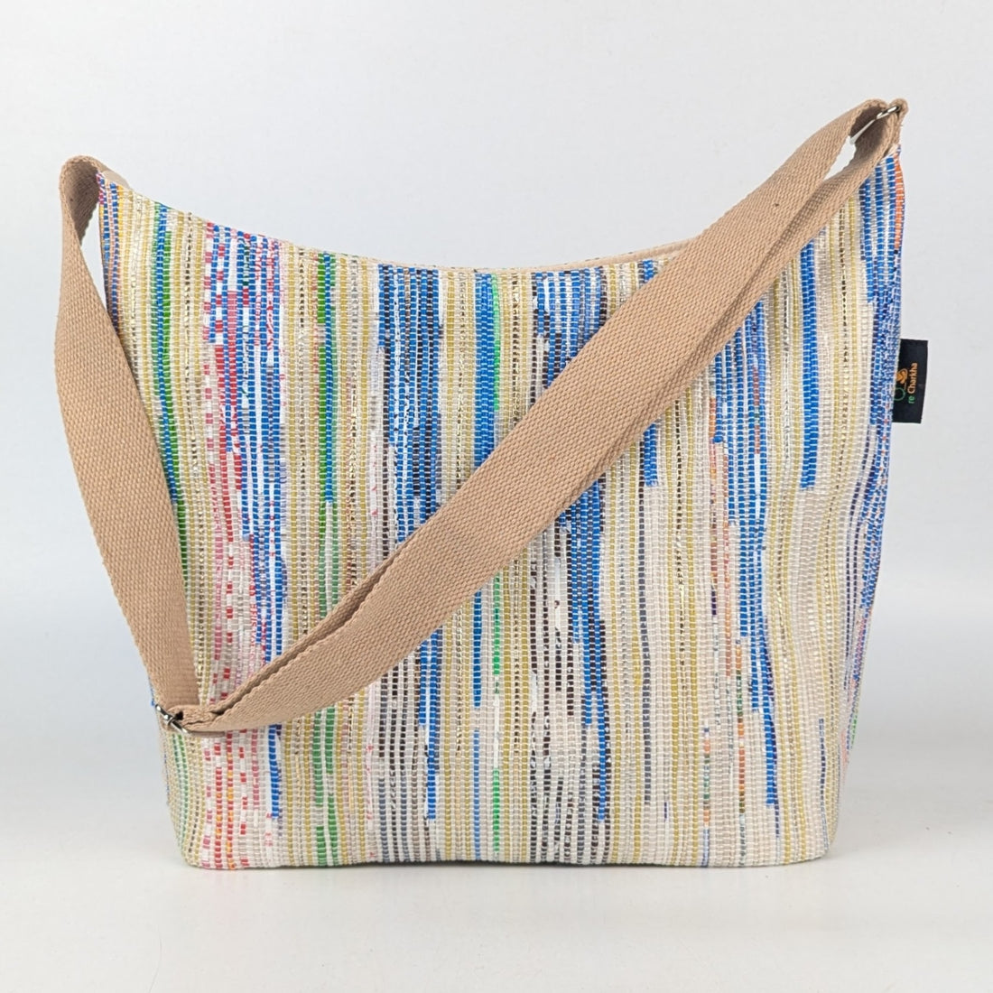 Upcycled Handcrafted Designer Eclipse Jhola Tote (EJD0925-003) PS_W