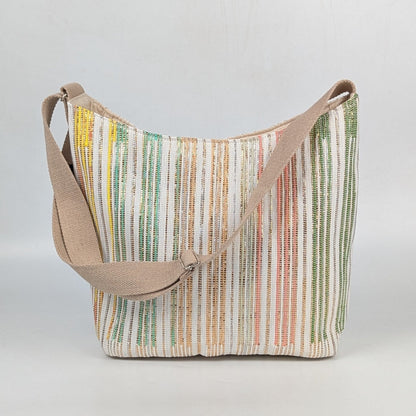 Upcycled Handcrafted Designer Eclipse Jhola Tote (EJD0926-002)
