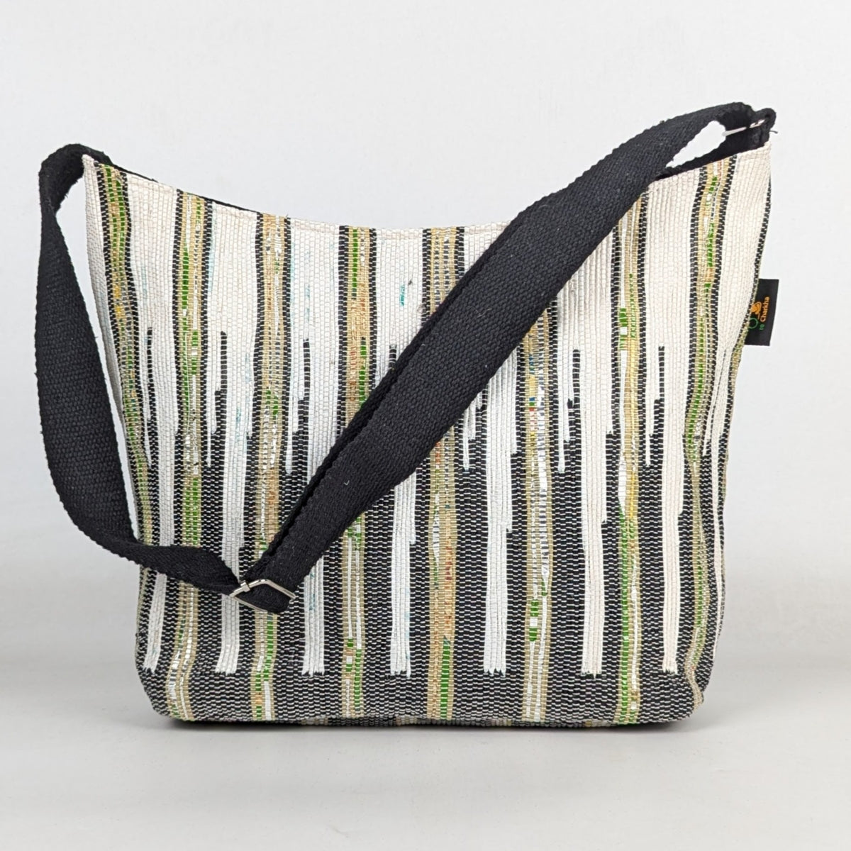 Upcycled Handcrafted Designer Eclipse Jhola Tote (EJD1225-002) PS_W