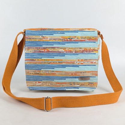 Upcycled Handcrafted Designer Messenger Bag (MBD0425-006) PS_W