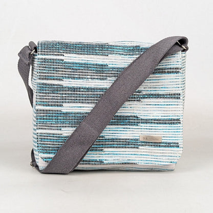 Upcycled Handcrafted Designer Messenger Bag (MBD0326-008) PS_W