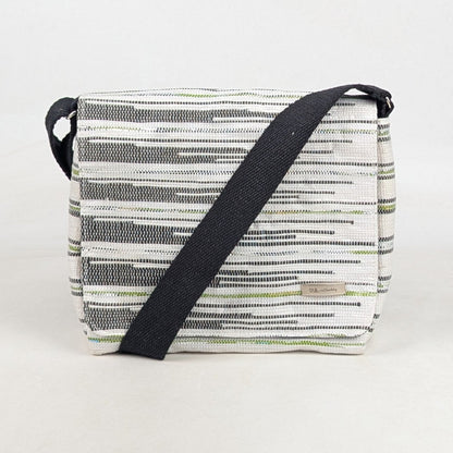 Upcycled Handcrafted Designer Messenger Bag (MBD0726-003)