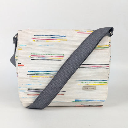 Upcycled Handcrafted Designer Messenger Bag (MBD0925-004) PS_W