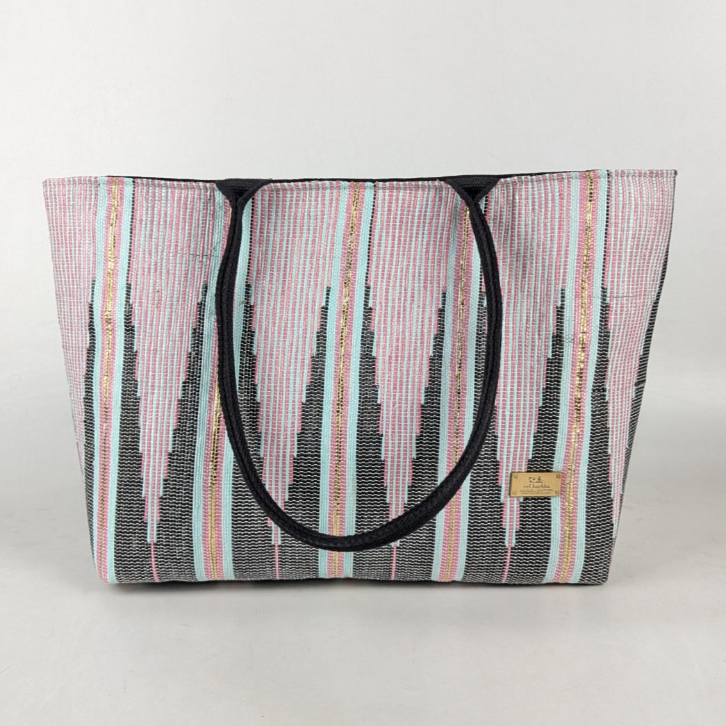 Upcycled Handcrafted Designer Office Tote (OTD0325-006) PS_W
