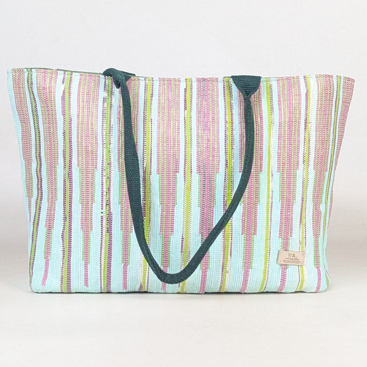 Upcycled Handcrafted Designer Office Tote (OT0426-002)PS_W