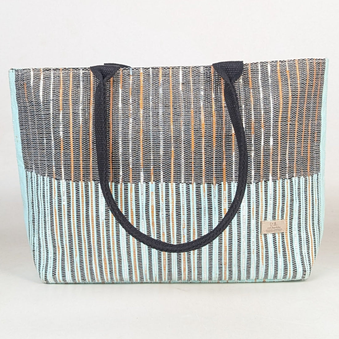 Upcycled Handcrafted Designer Office Tote (OT0426-003)PS_W