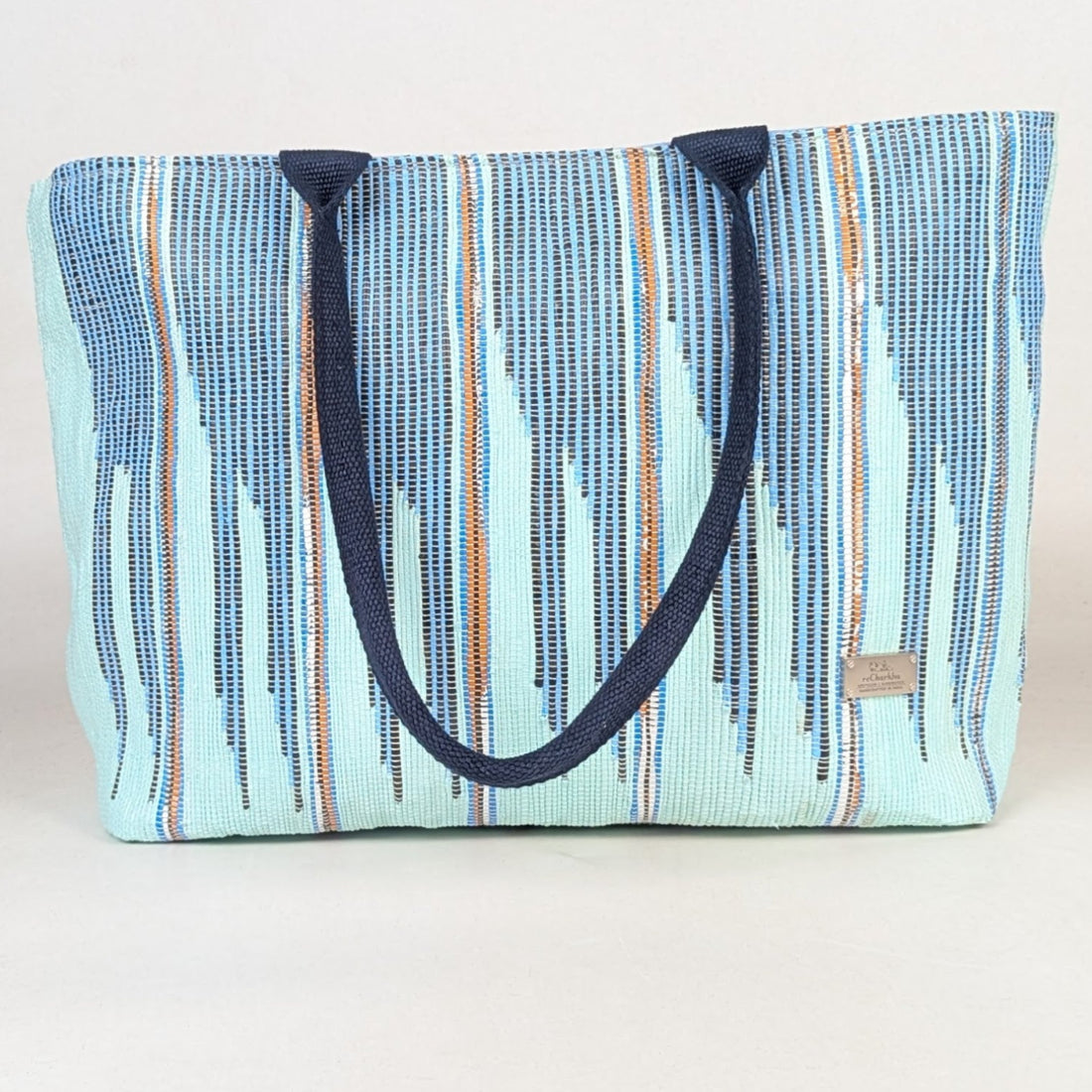 Upcycled Handcrafted Designer Office Tote (OT0426-008)PS_W