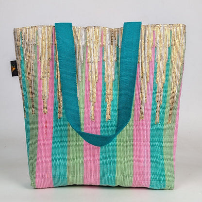 Upcycled Handcrafted Designer Shop N Go (SNGD0126-004) PS_W