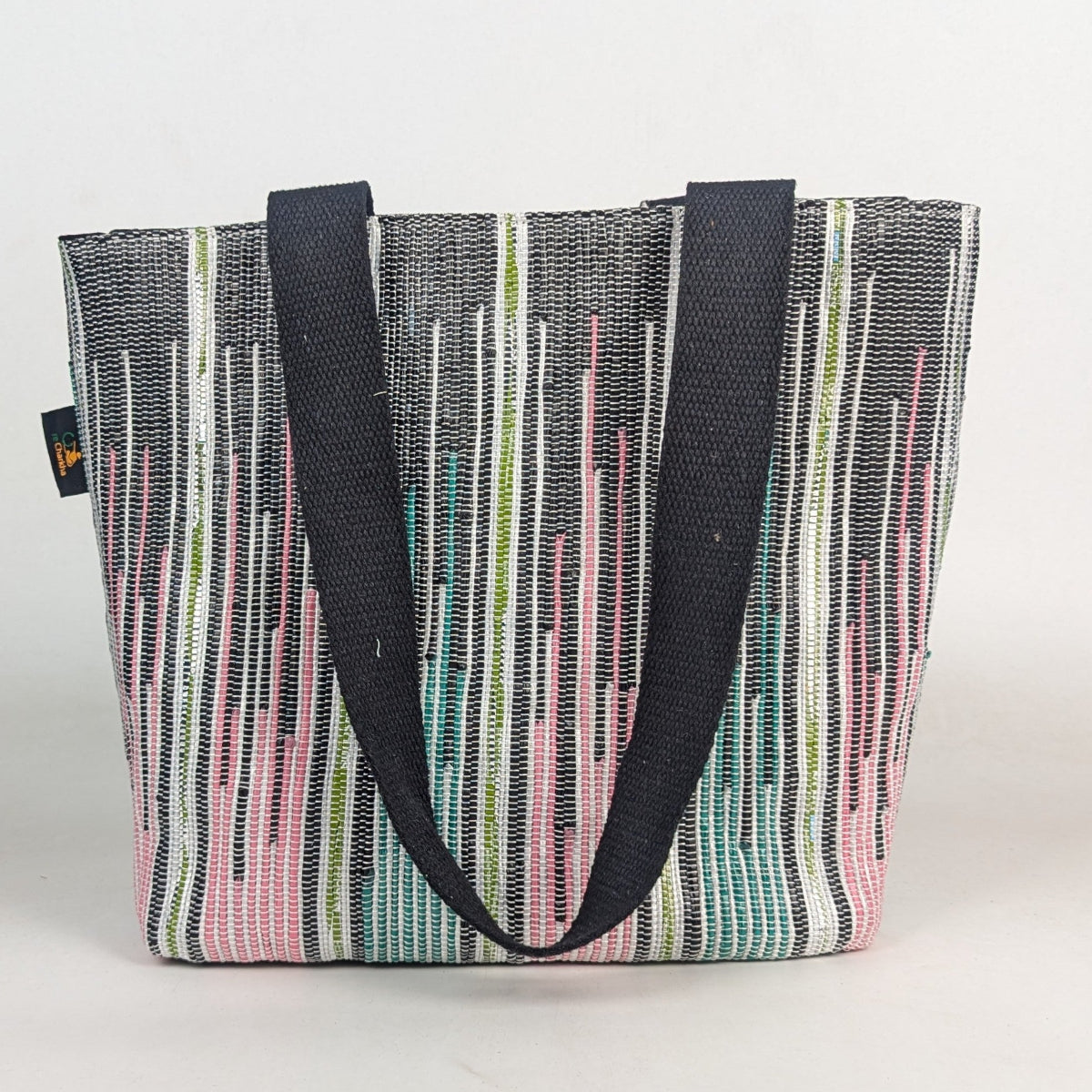 Upcycled Handcrafted Designer Shopper Tote (DST0126-004) PS_W