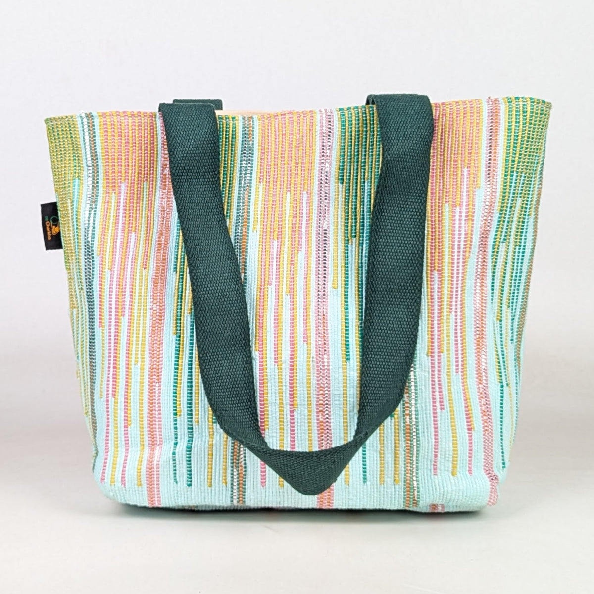 Upcycled Handcrafted Designer Shopper Tote (DST0326-001) PS_W