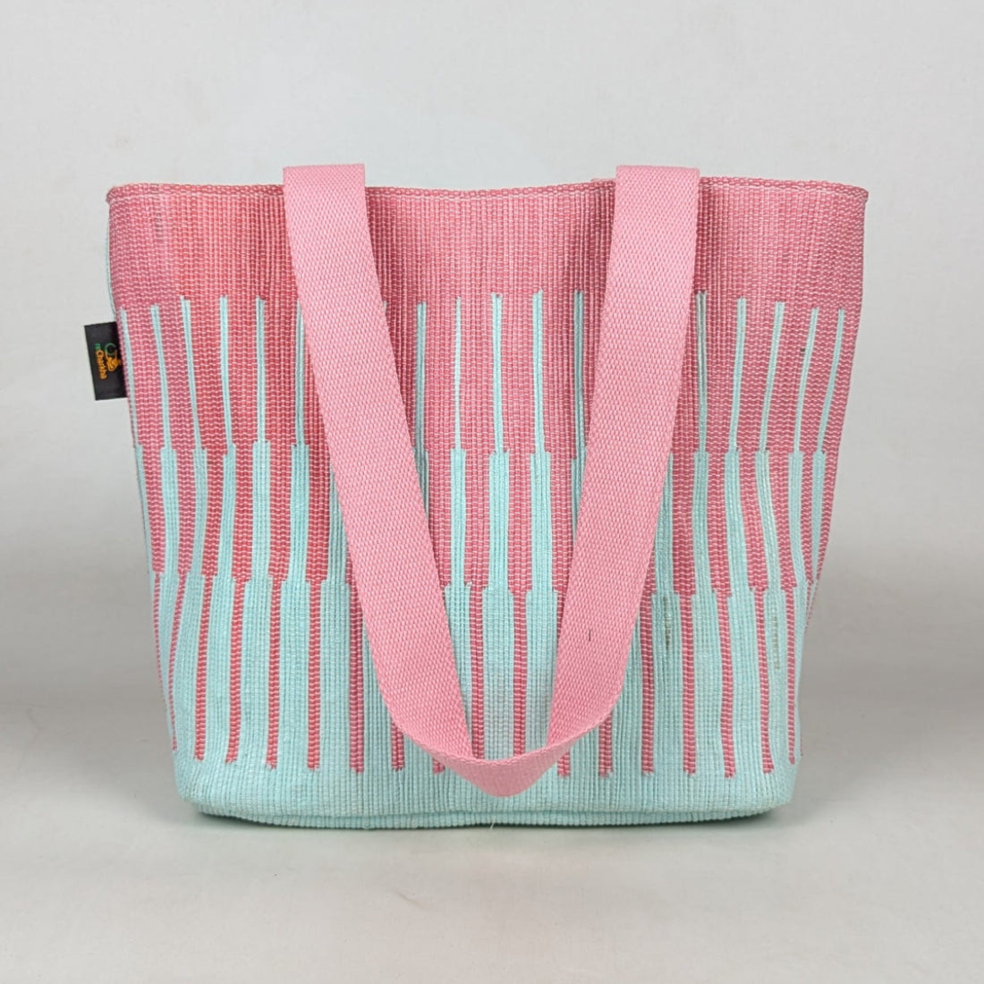 Upcycled Handcrafted Designer Shopper Tote (DST0326-004) PS_W