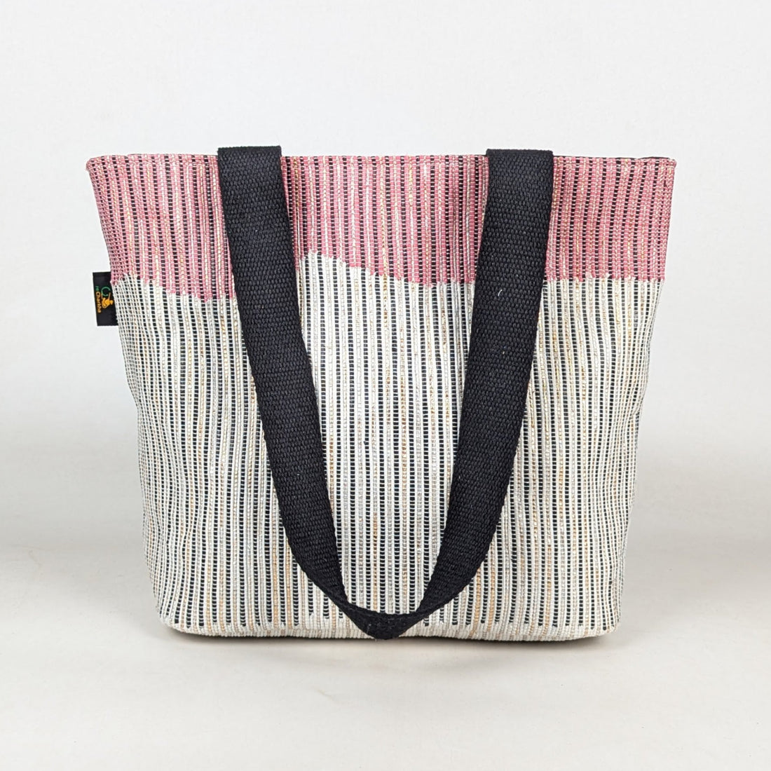 Upcycled Handcrafted Designer Shopper Tote (DST0326-008) PS_W