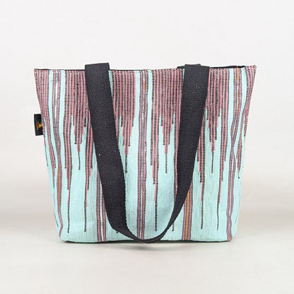 Upcycled Handcrafted Designer Shopper Tote (DST0426-002) PS_W