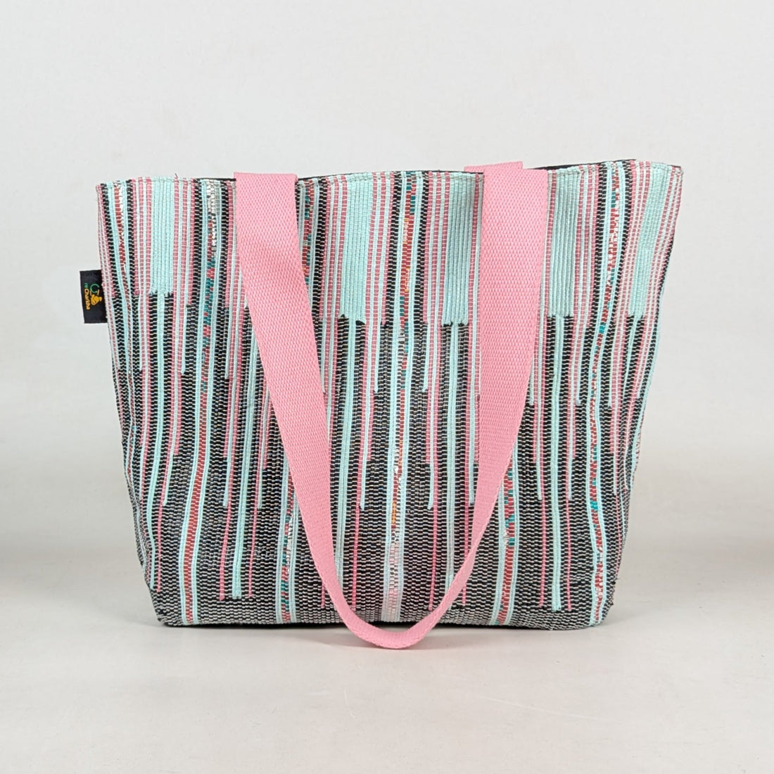 Upcycled Handcrafted Designer Shopper Tote (DST0426-007) PS_W