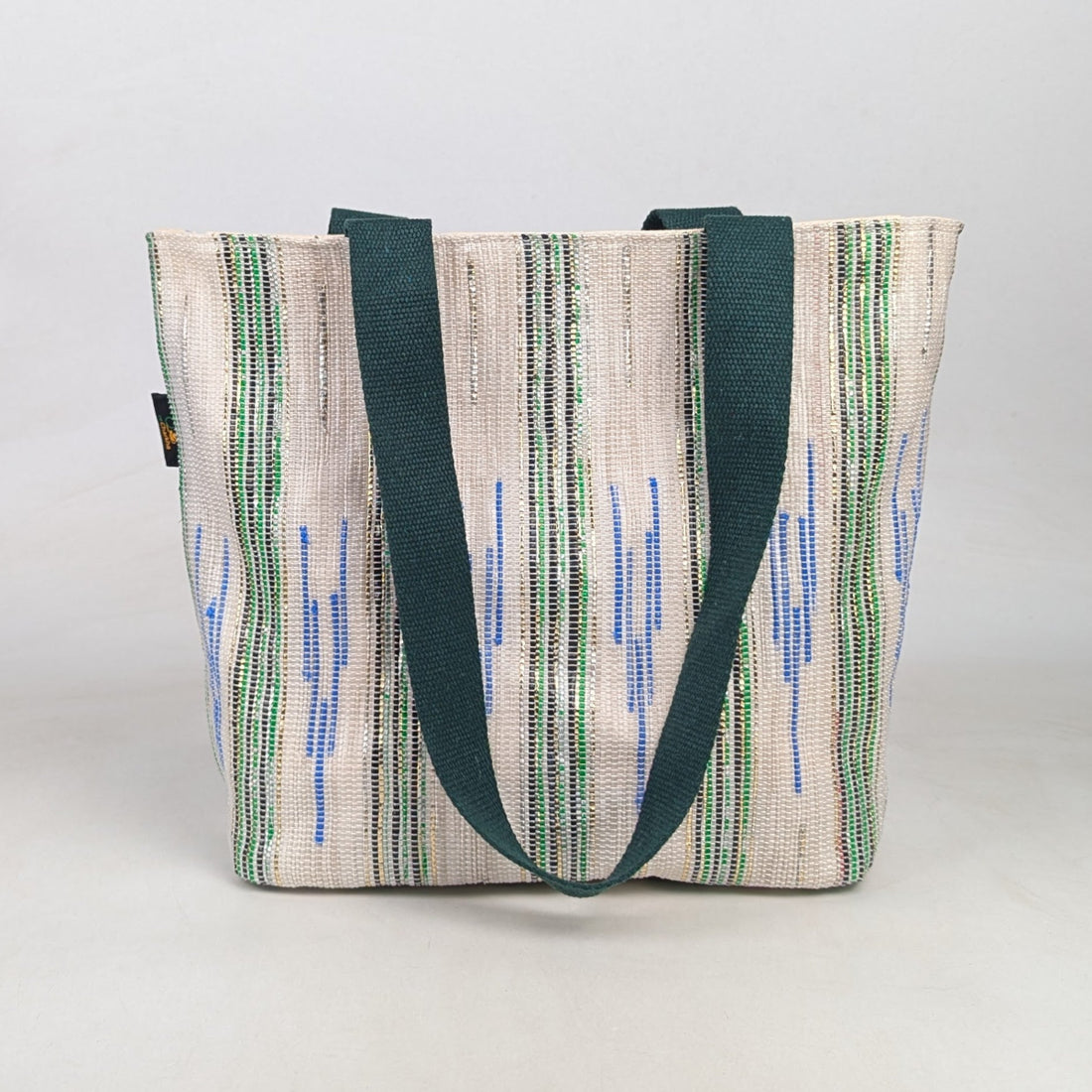 Upcycled Handcrafted Designer Shopper Tote (DST0626-002) PS_W