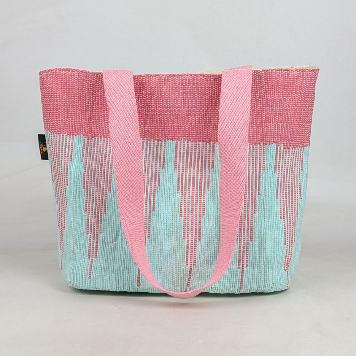 Upcycled Handcrafted Designer Shopper Tote (DST0726-002)