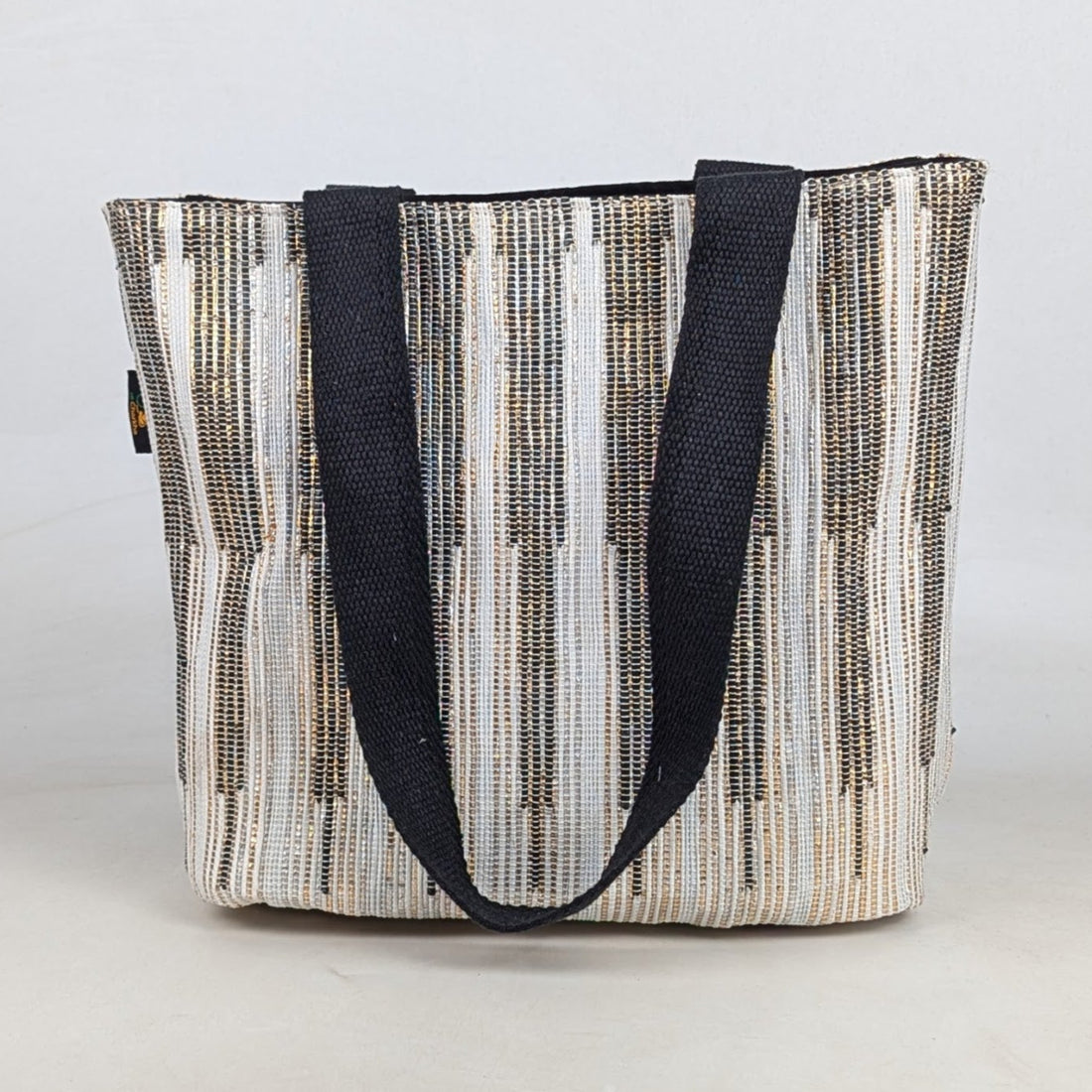 Upcycled Handcrafted Designer Shopper Tote (DST0726-010) 