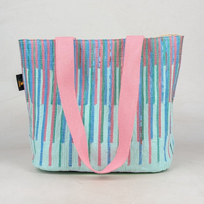 Upcycled Handcrafted Designer Shopper Tote (DST0726-014)