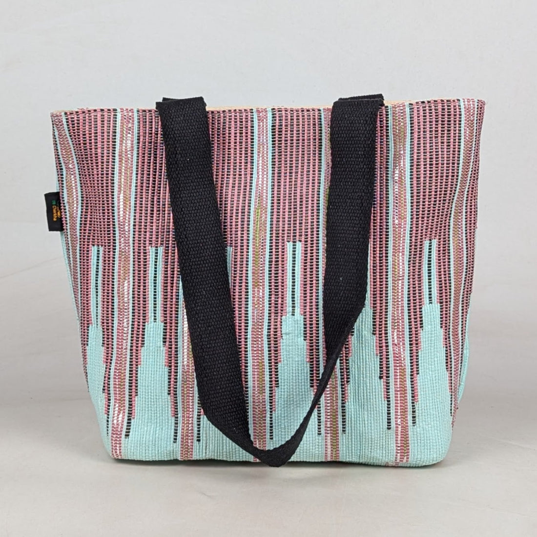 Upcycled Handcrafted Designer Shopper Tote (DST0726-015)