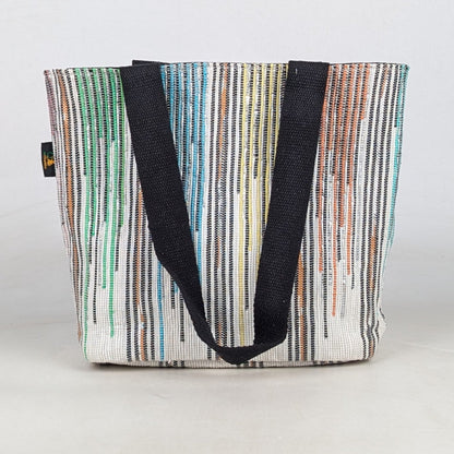 Upcycled Handcrafted Designer Shopper Tote (DST0726-019) 
