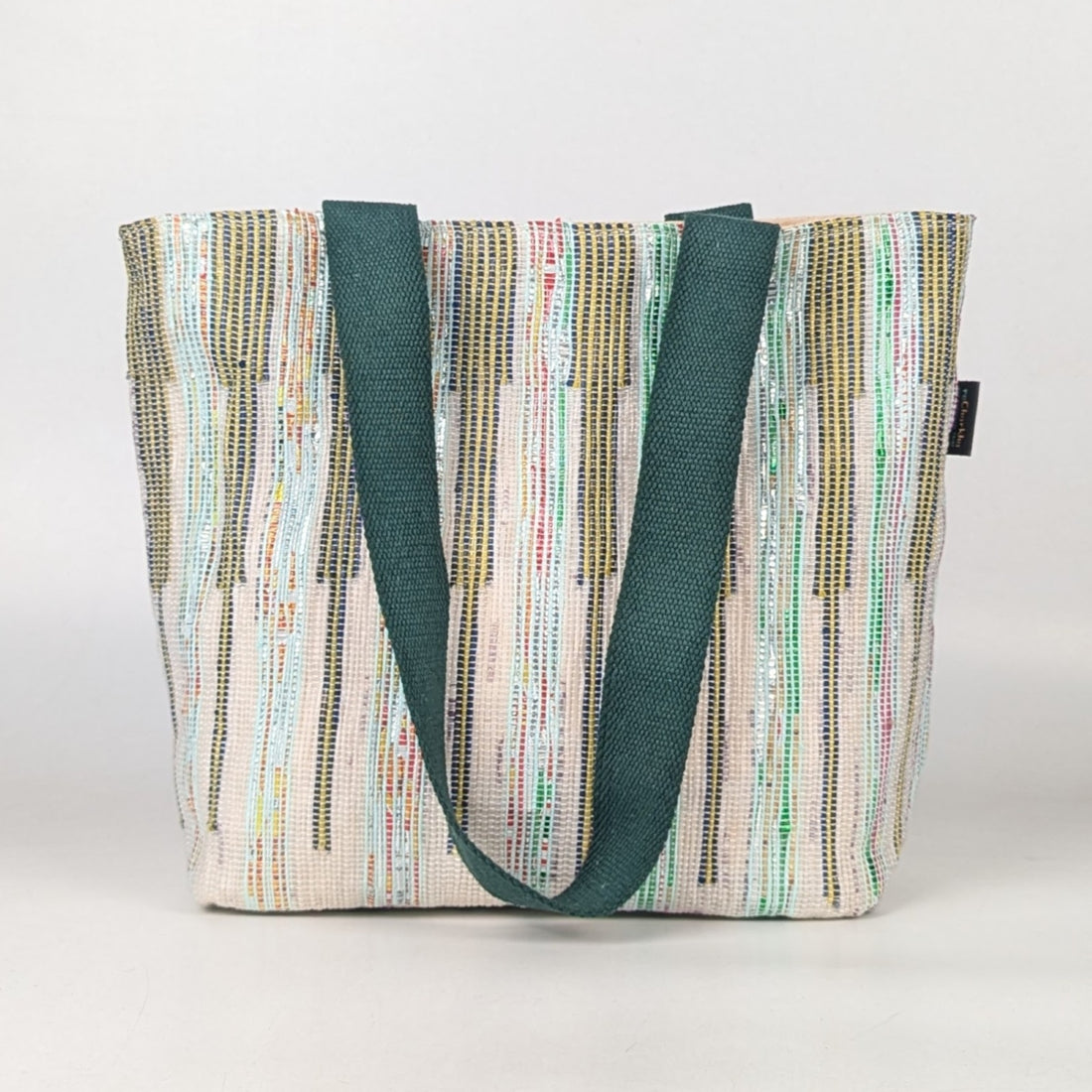 Upcycled Handcrafted Designer Shopper Tote (DST0825-005) PS_W