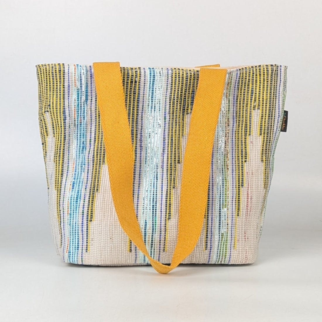 Upcycled Handcrafted Designer Shopper Tote (DST0825-006) PS_W