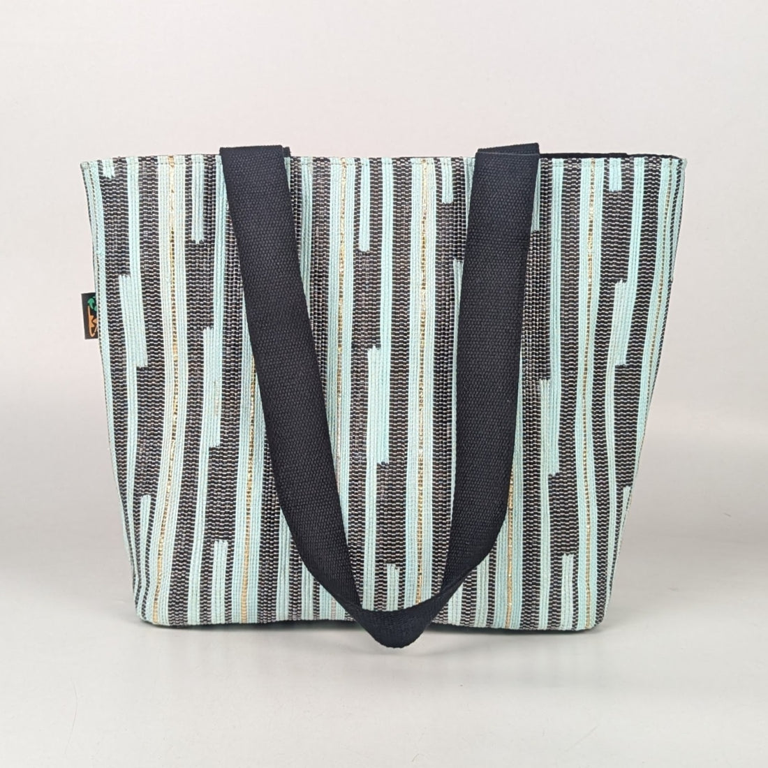 Upcycled Handcrafted Designer Shopper Tote (DST0825-007) PS_W