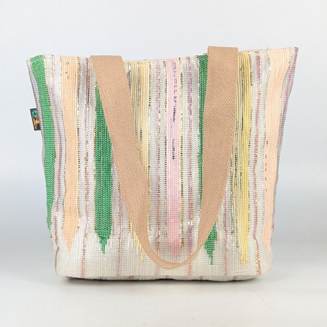 Upcycled Handcrafted Designer Shopper Tote (DST1125-007) PS_W